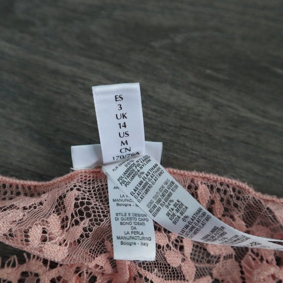 La Perla Blush Lace Panties (Size M) - Picture 5 of 5